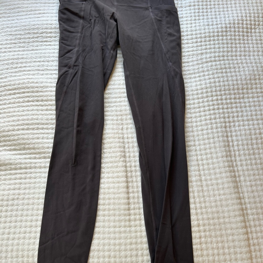 Girls purple leggings
